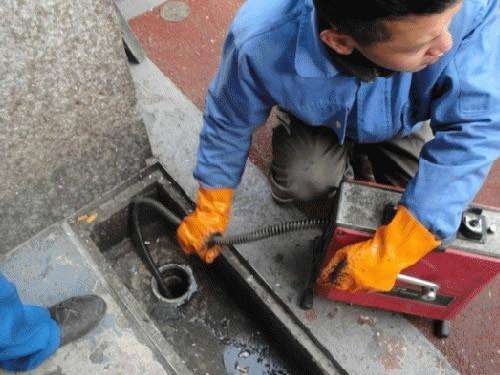 汉滨疏通下水道