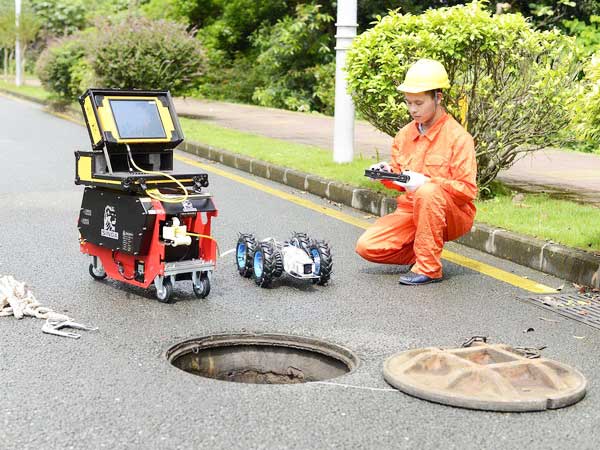 汉滨管道机器人检测