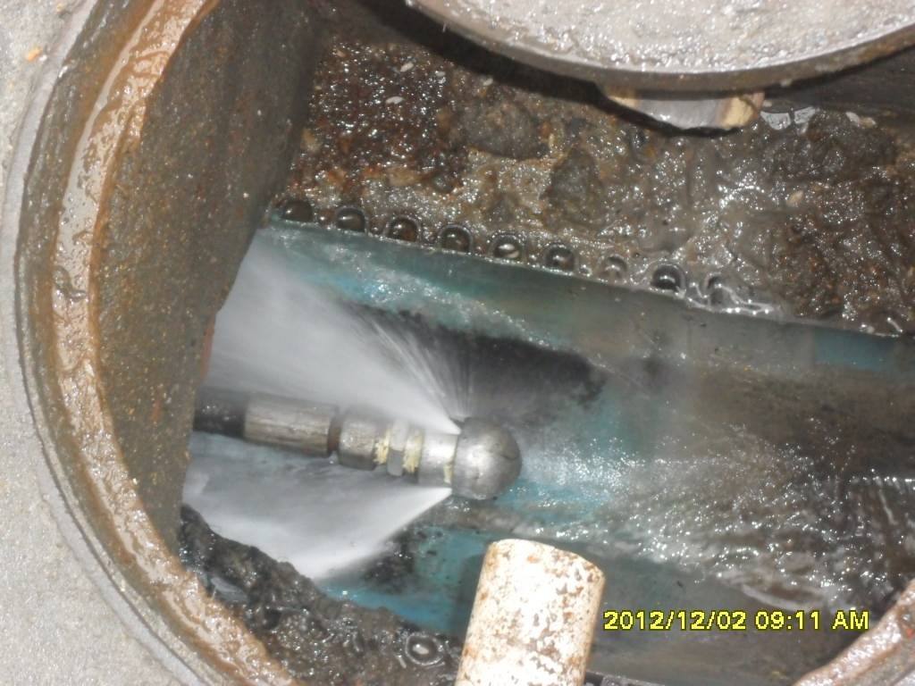 汉滨污水管道高压清洗