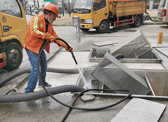 汉滨隔油池清理